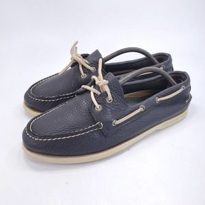 Sperry Top Sider Original 2 Eye Casual Boat Shoe Mens Size 11 0191312 Black